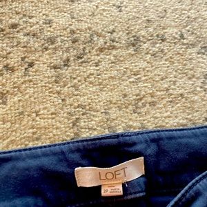 Loft Work Pants — 7/8 length, super cute!